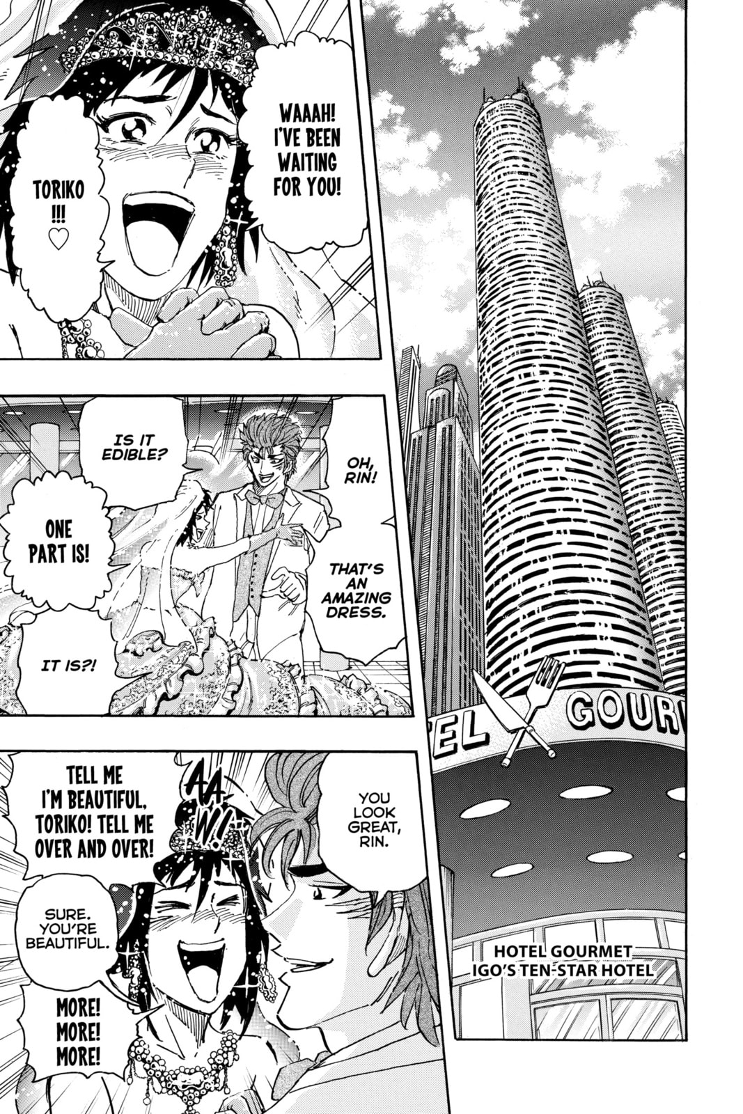 Toriko Chapter 395 page 3 - 
