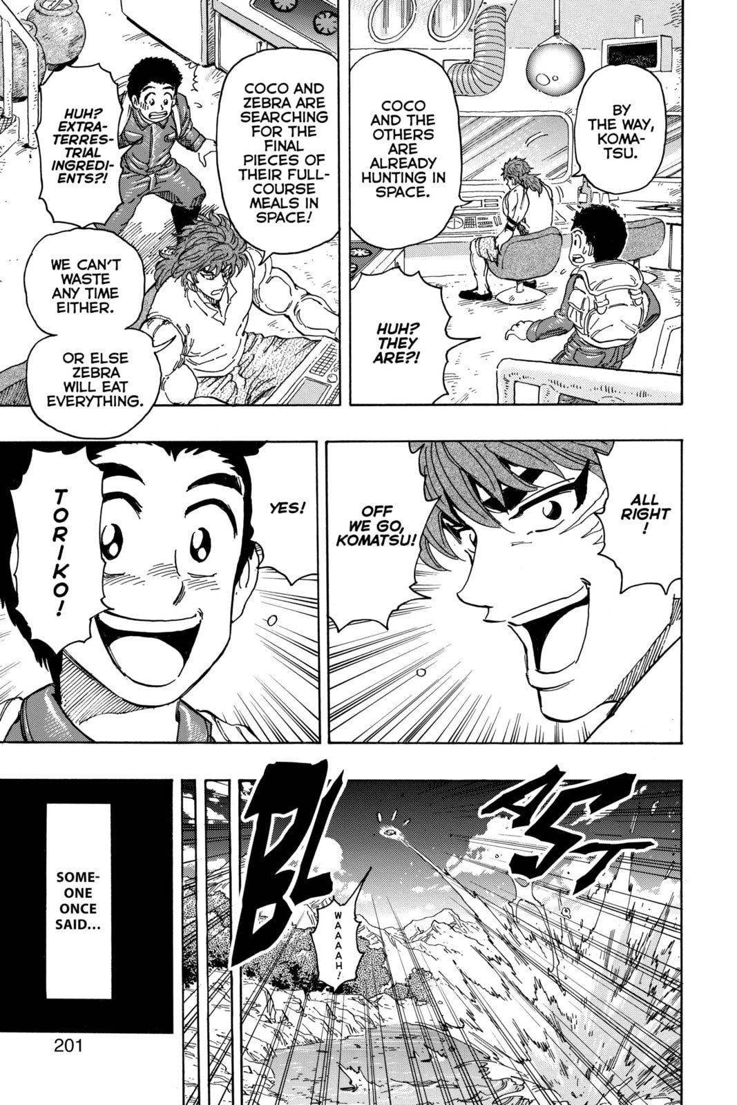 Toriko Chapter 396 page 18 - 