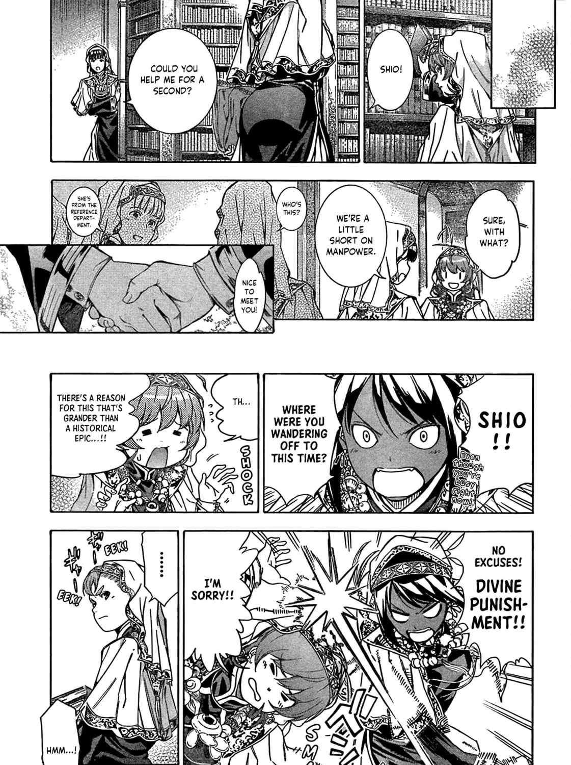 Toshokan no Minarai Shisho Chapter 0 page 37 - 