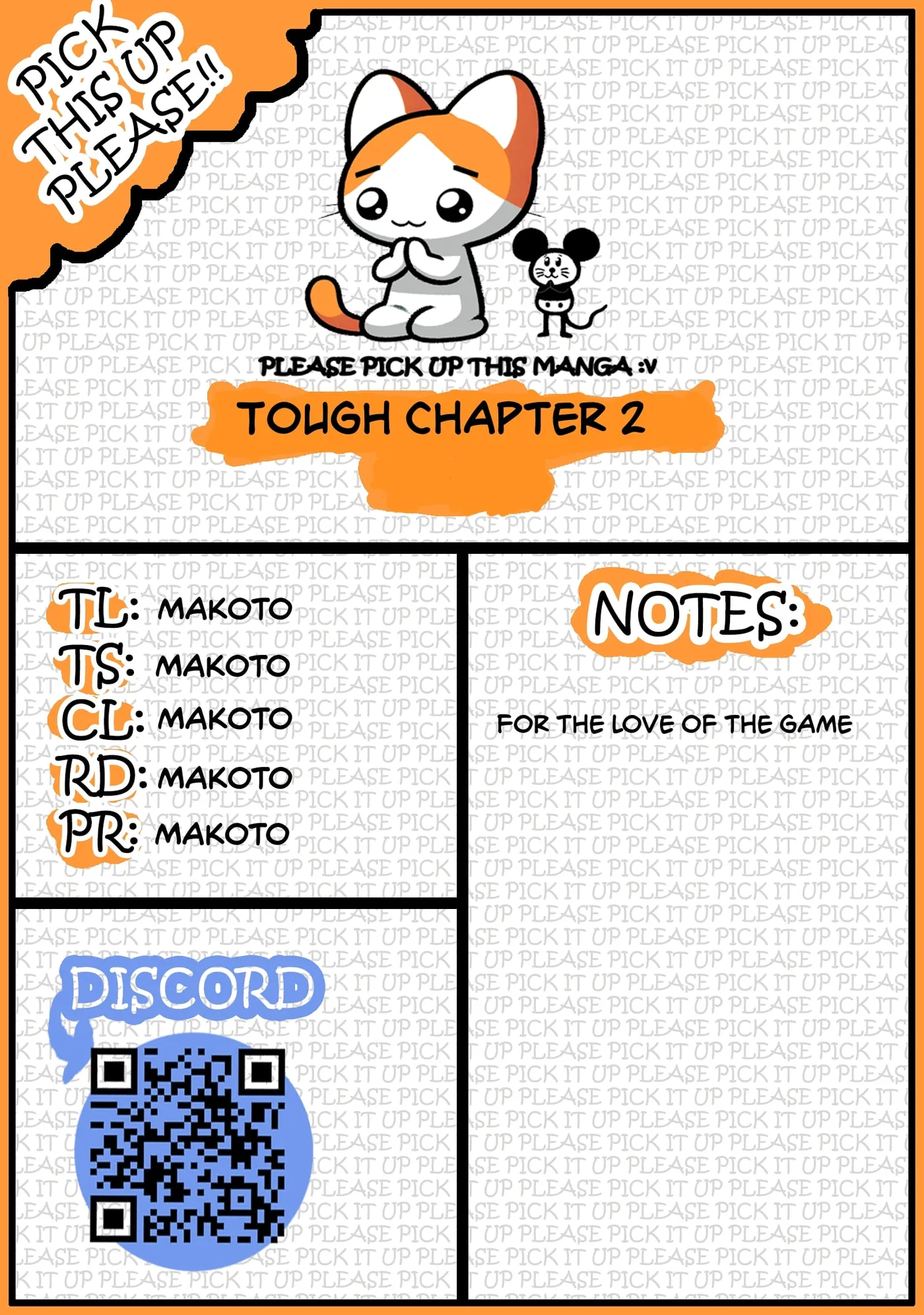 TOUGH Chapter 2 Chapter 1 page 19 - 