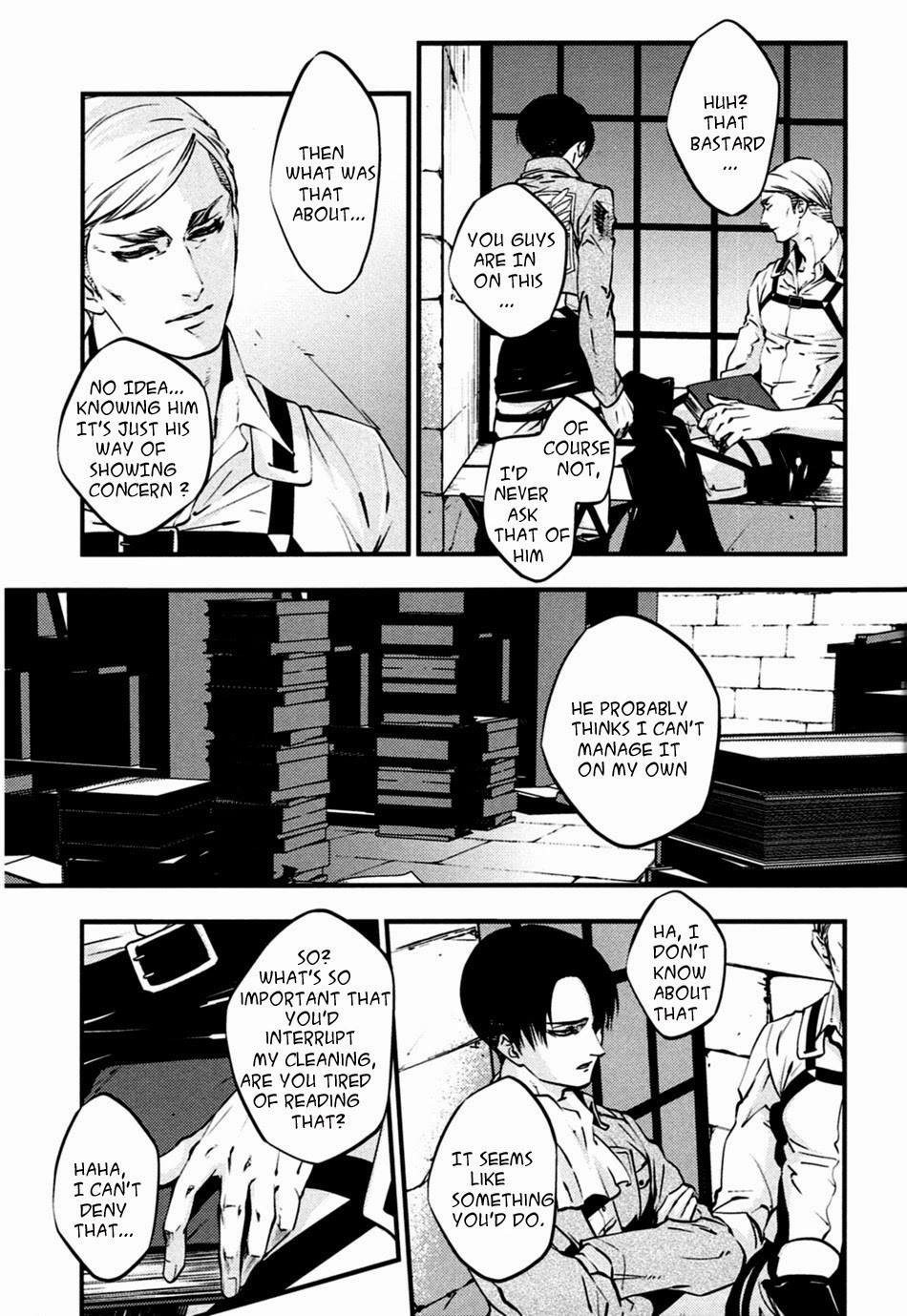 Tower – Attack on titan dj Chapter 1 page 4 - 