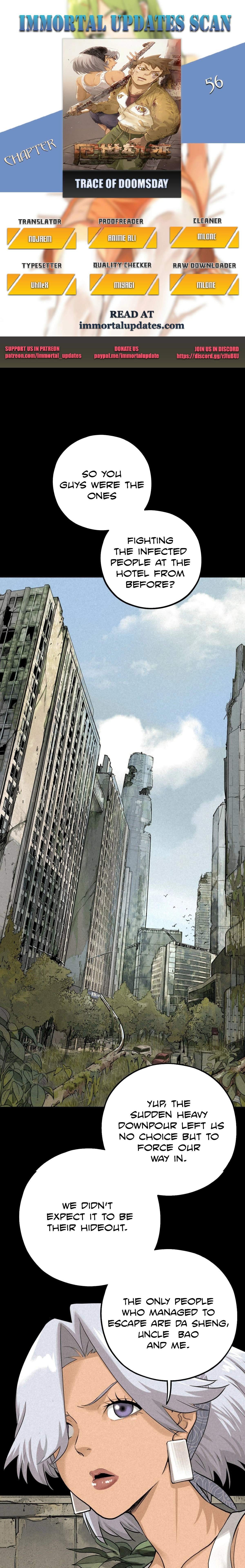 Trace of Doomsday Chapter 56 page 1 - 