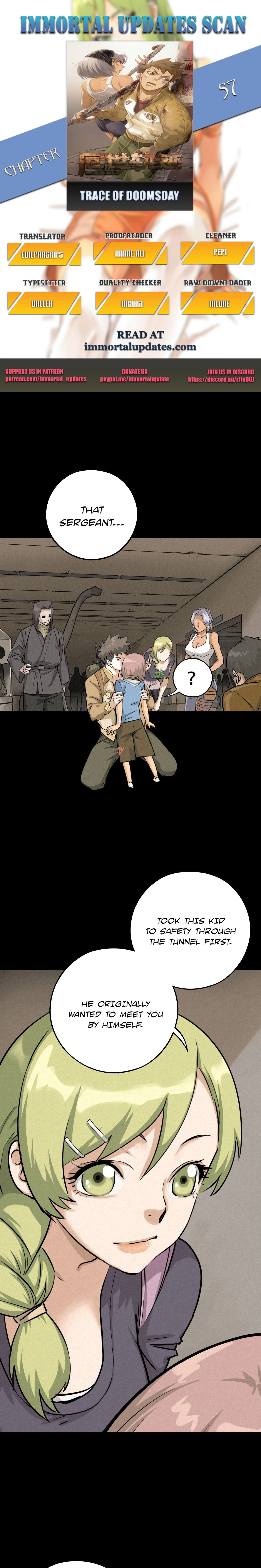 Trace of Doomsday Chapter 57 page 1 - 