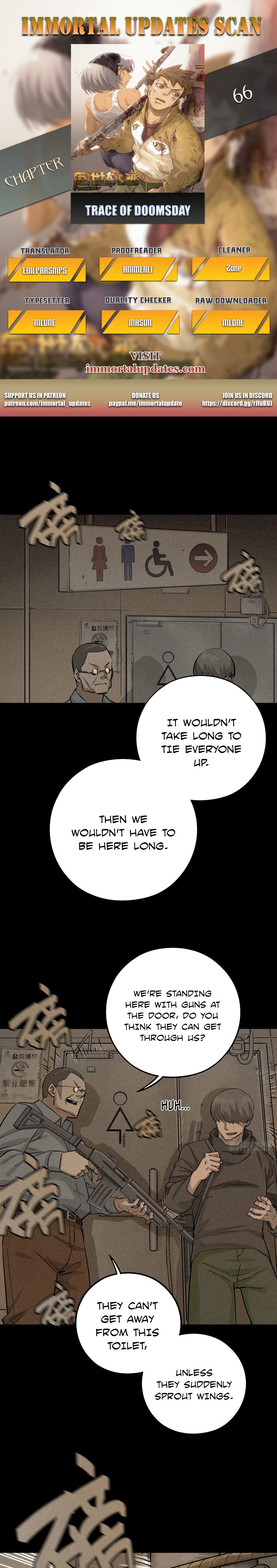 Trace of Doomsday Chapter 66 page 1 - 