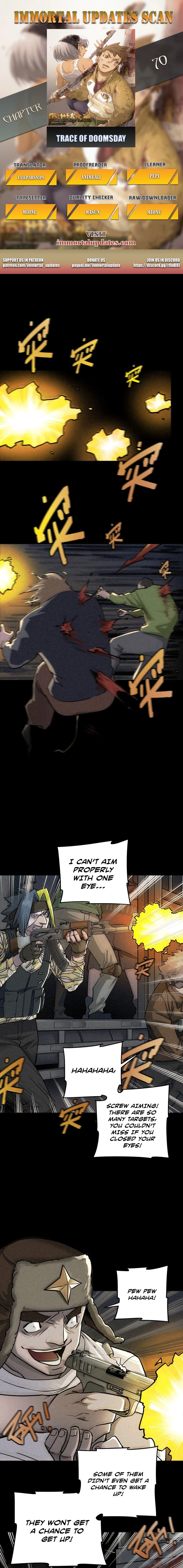 Trace of Doomsday Chapter 70 page 1 - 