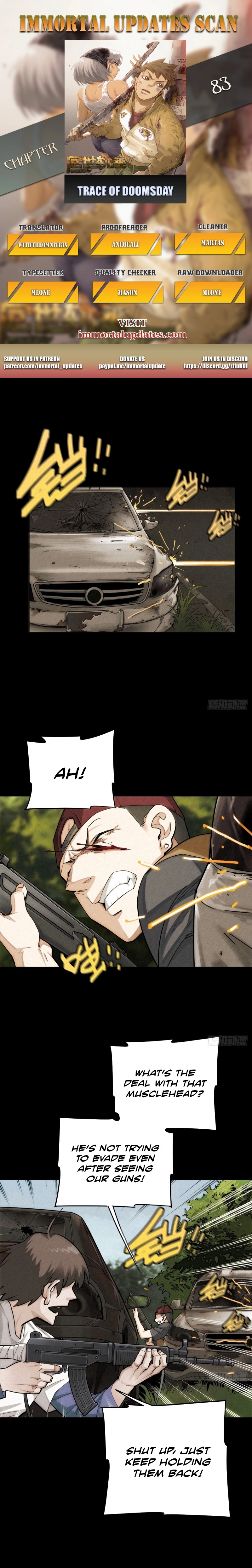 Trace of Doomsday Chapter 83 page 1 - 
