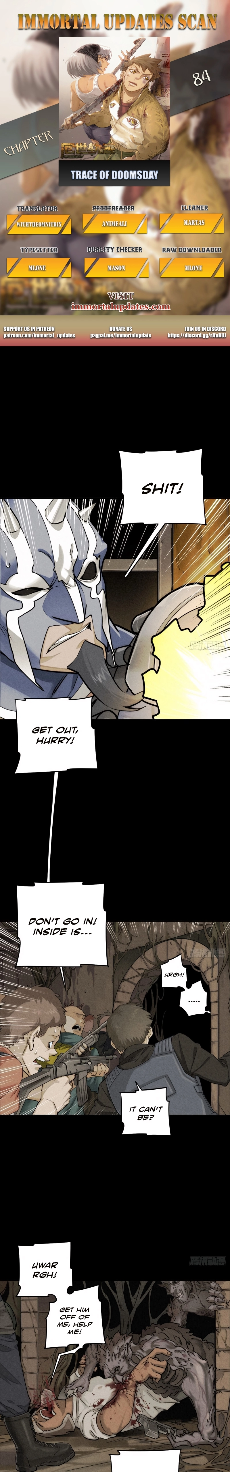 Trace of Doomsday Chapter 84 page 1 - 