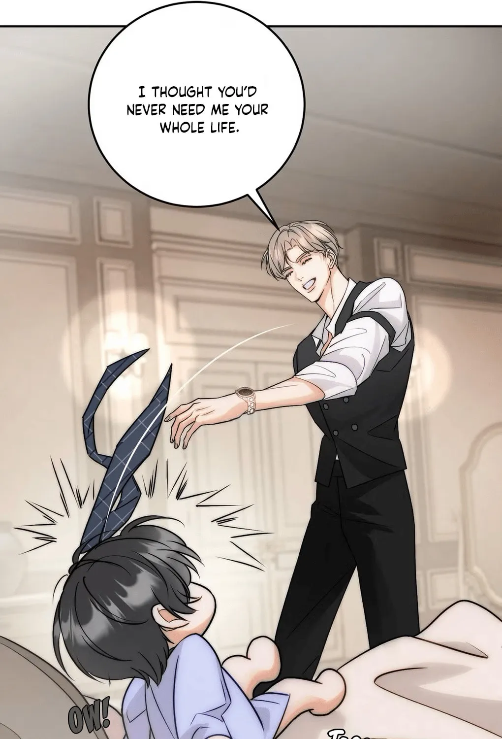 Transmigrated as the Alpha Boss' Golden Goose Chapter 1 page 34 - 