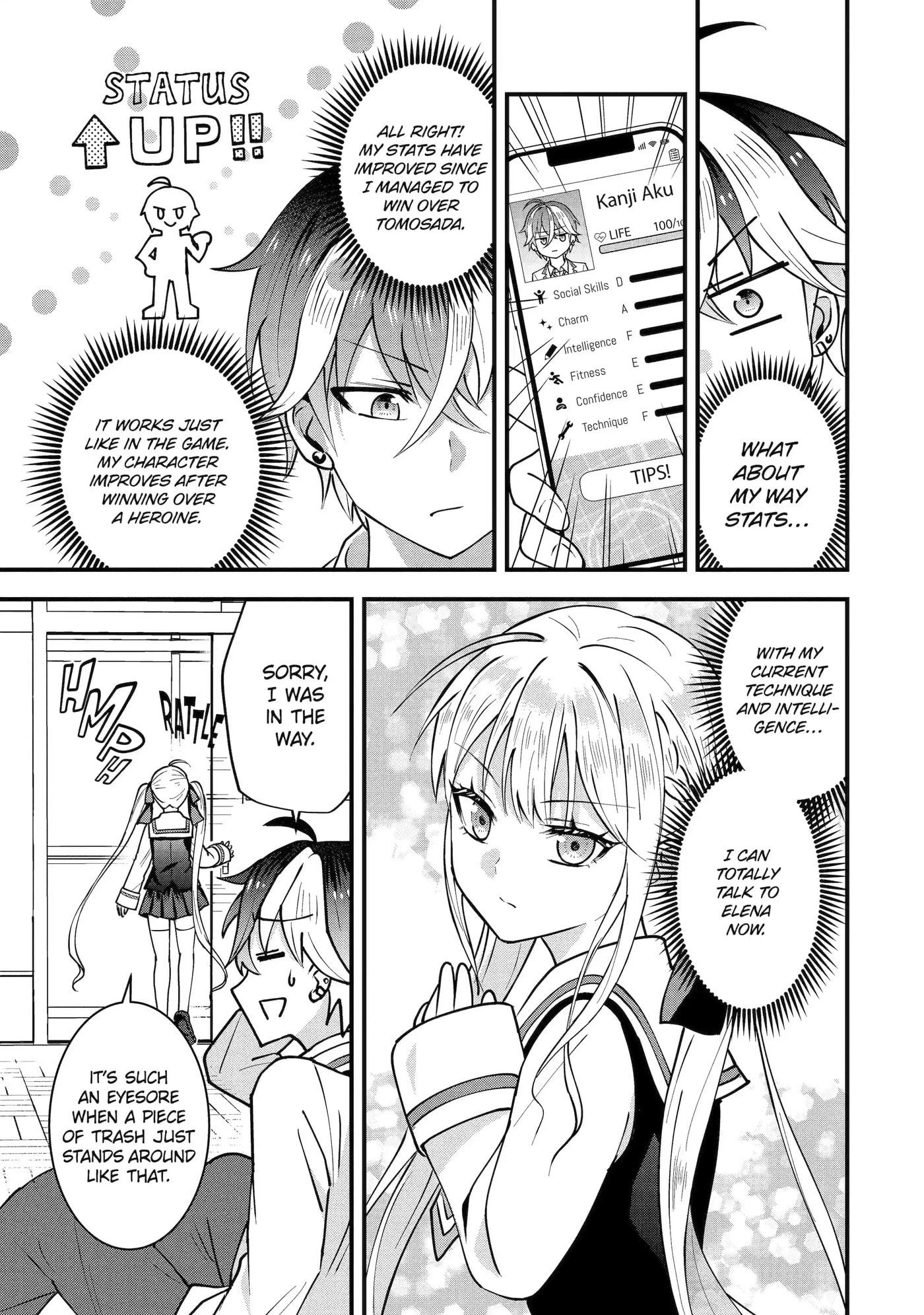 Trapped as the Villain in My Favorite Dating SIM: But I Know How to Win over All the Heroines! Chapter 2.1 page 7 - 