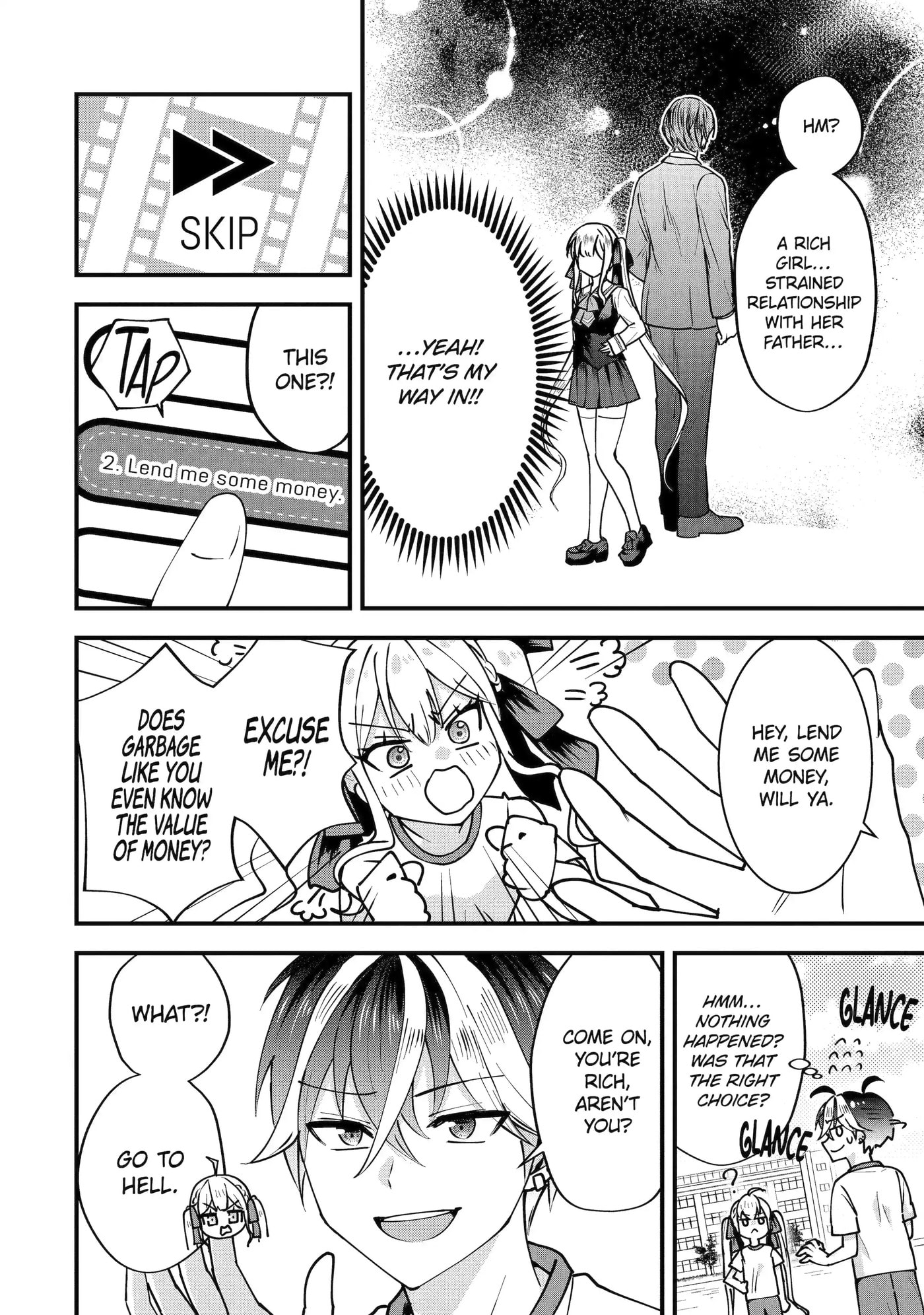 Trapped as the Villain in My Favorite Dating SIM: But I Know How to Win over All the Heroines! Chapter 2.2 page 5 - 