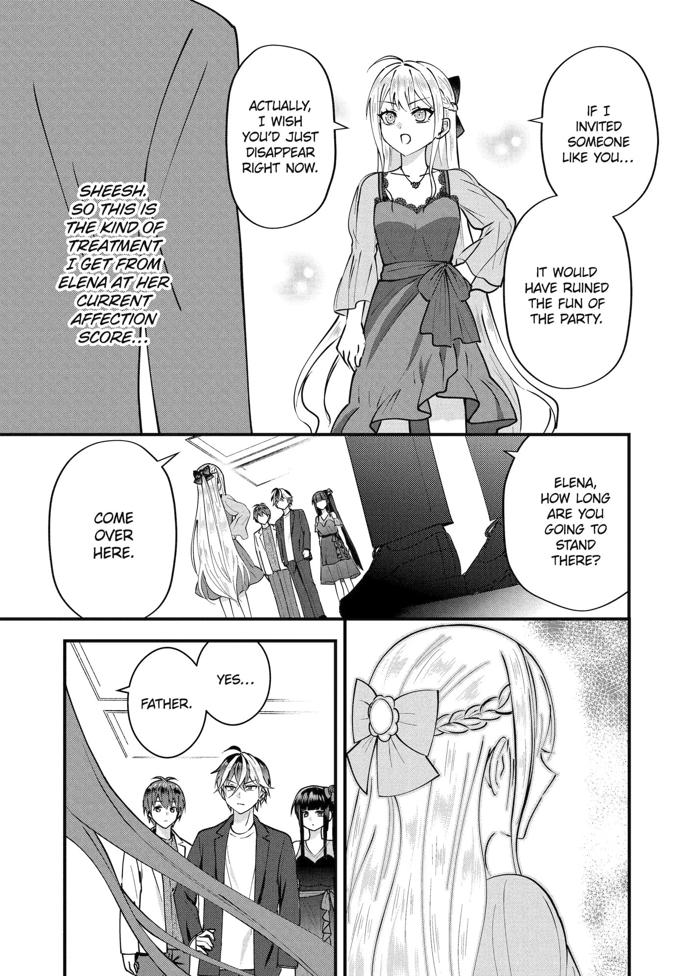 Trapped as the Villain in My Favorite Dating SIM: But I Know How to Win over All the Heroines! Chapter 2.3 page 5 - 