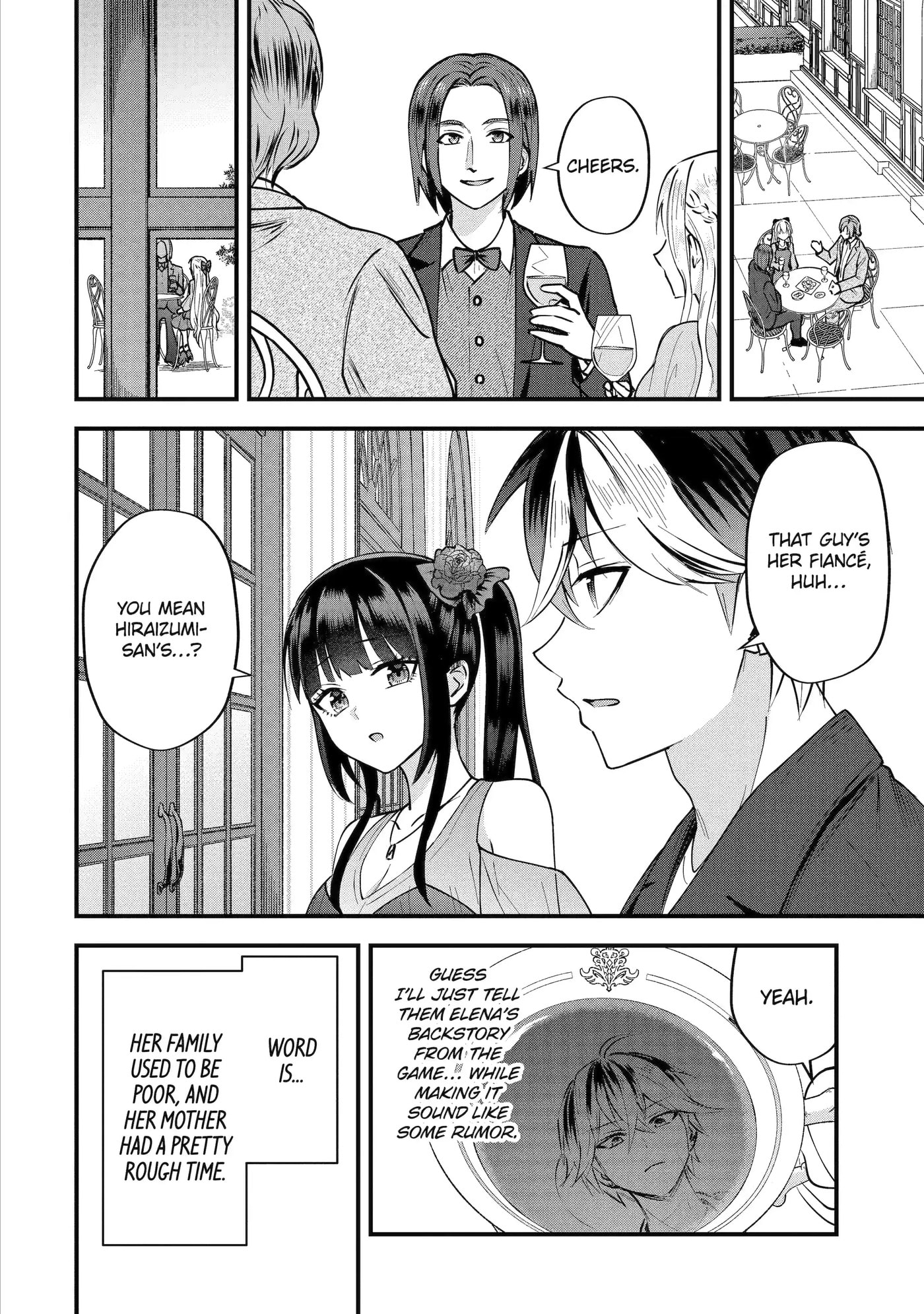 Trapped as the Villain in My Favorite Dating SIM: But I Know How to Win over All the Heroines! Chapter 2.3 page 6 - 