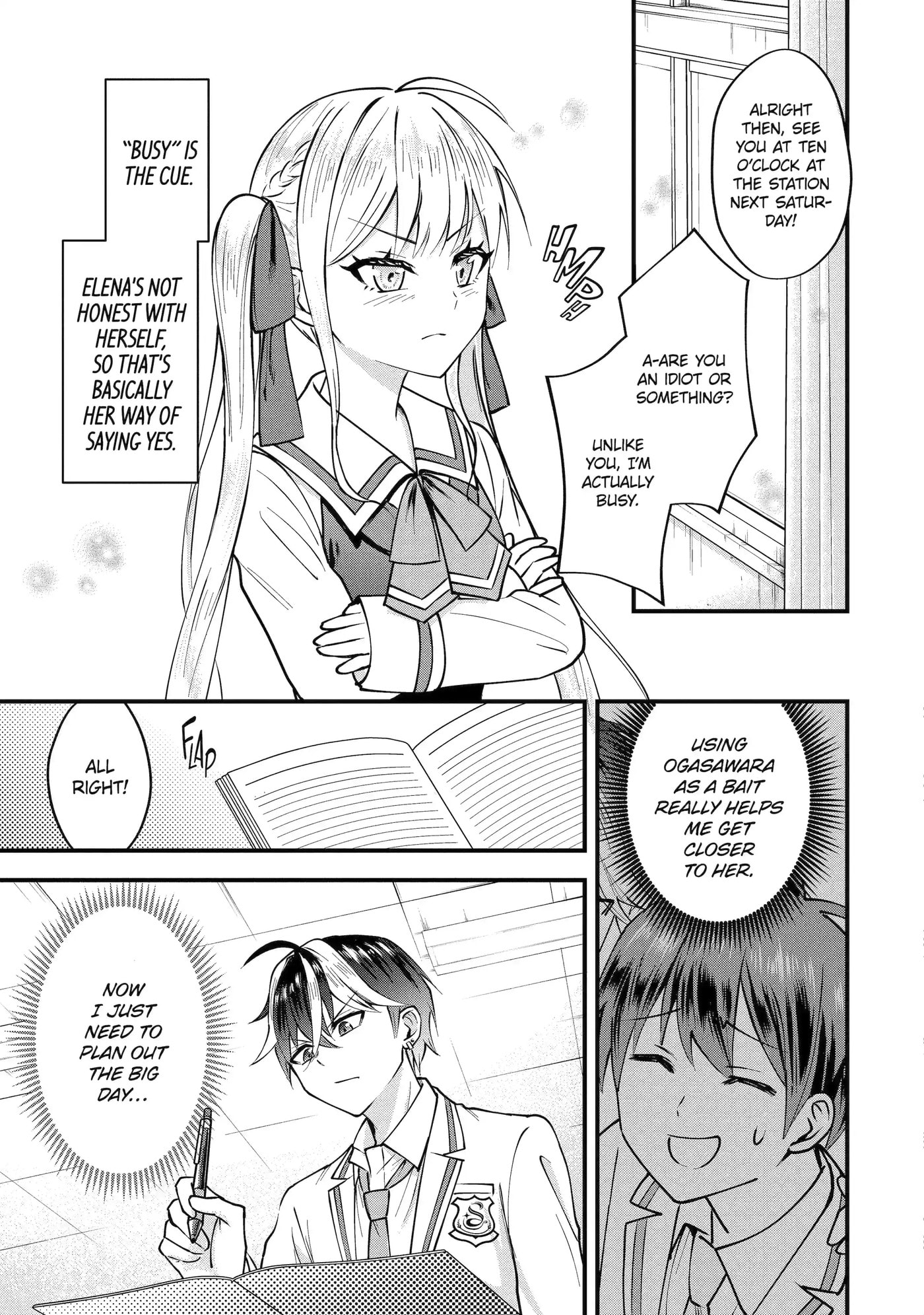 Trapped as the Villain in My Favorite Dating SIM: But I Know How to Win over All the Heroines! Chapter 2.4 page 4 - 