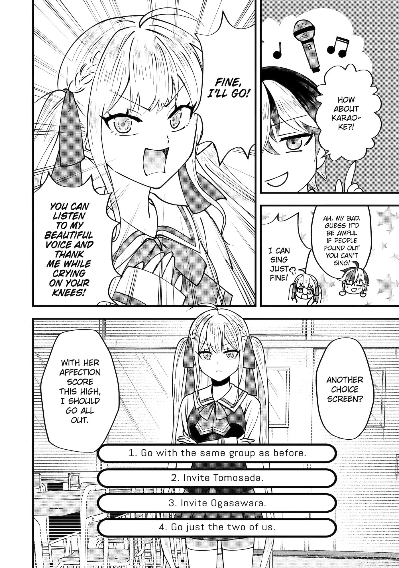 Trapped as the Villain in My Favorite Dating SIM: But I Know How to Win over All the Heroines! Chapter 2.5 page 3 - 