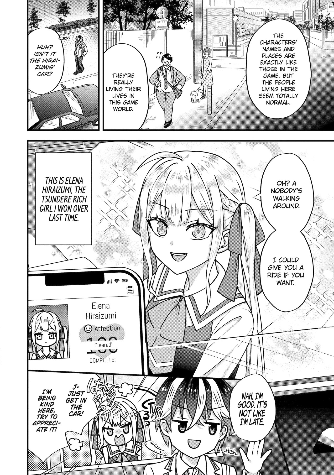 Trapped as the Villain in My Favorite Dating SIM: But I Know How to Win over All the Heroines! Chapter 3.1 page 2 - 