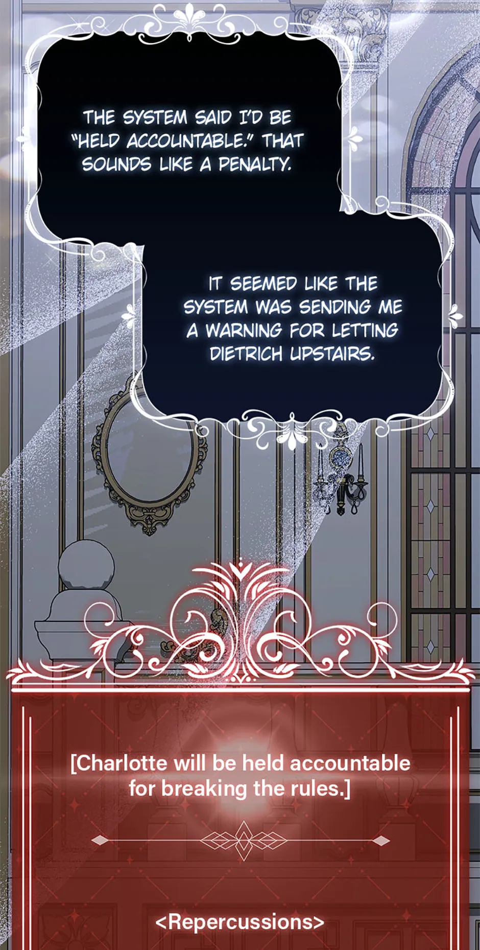 Trapped With the Male Lead in a Horror Game Chapter 20 page 21 - 