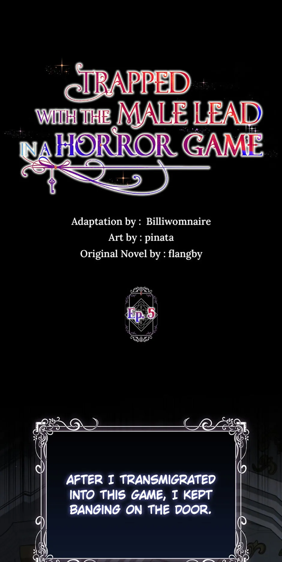 Trapped With the Male Lead in a Horror Game Chapter 5 page 20 - 