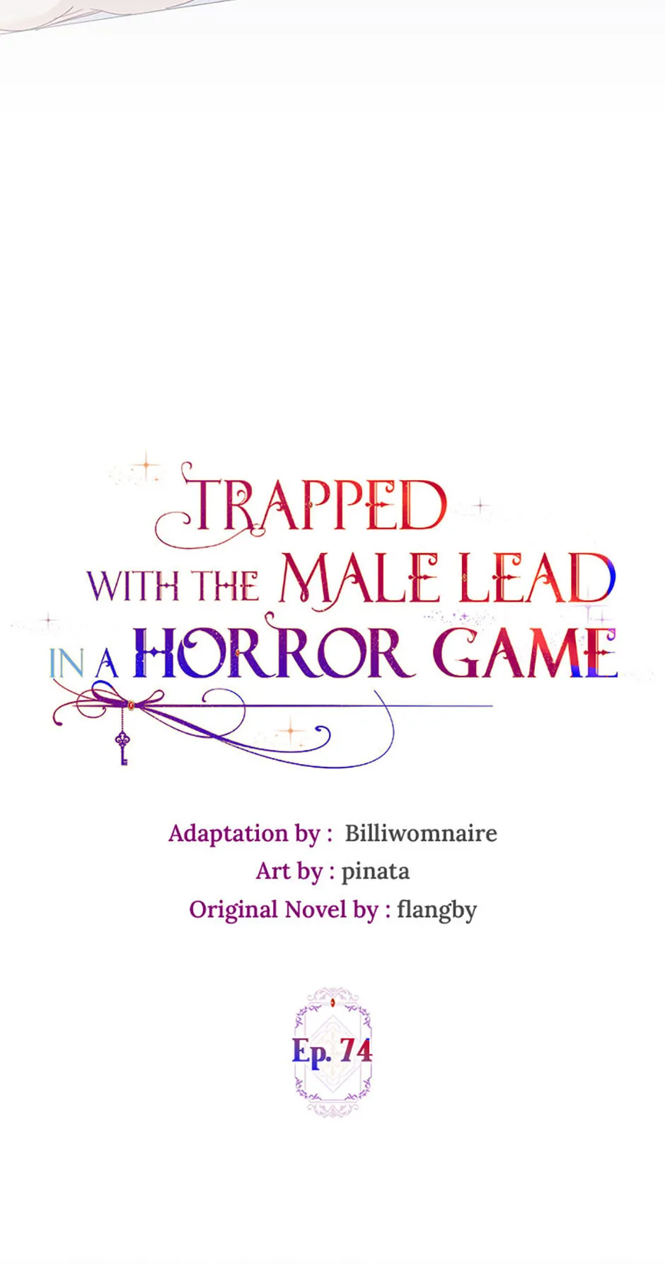 Trapped With the Male Lead in a Horror Game Chapter 74 page 68 - 
