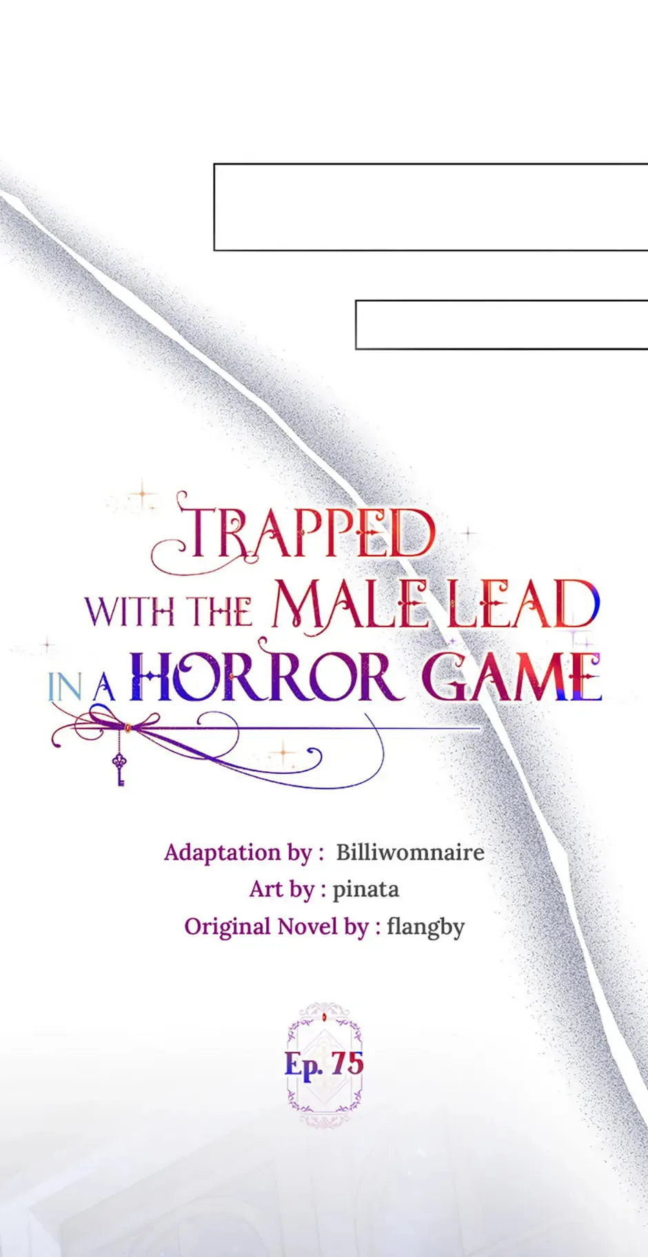 Trapped With the Male Lead in a Horror Game Chapter 75 page 67 - 