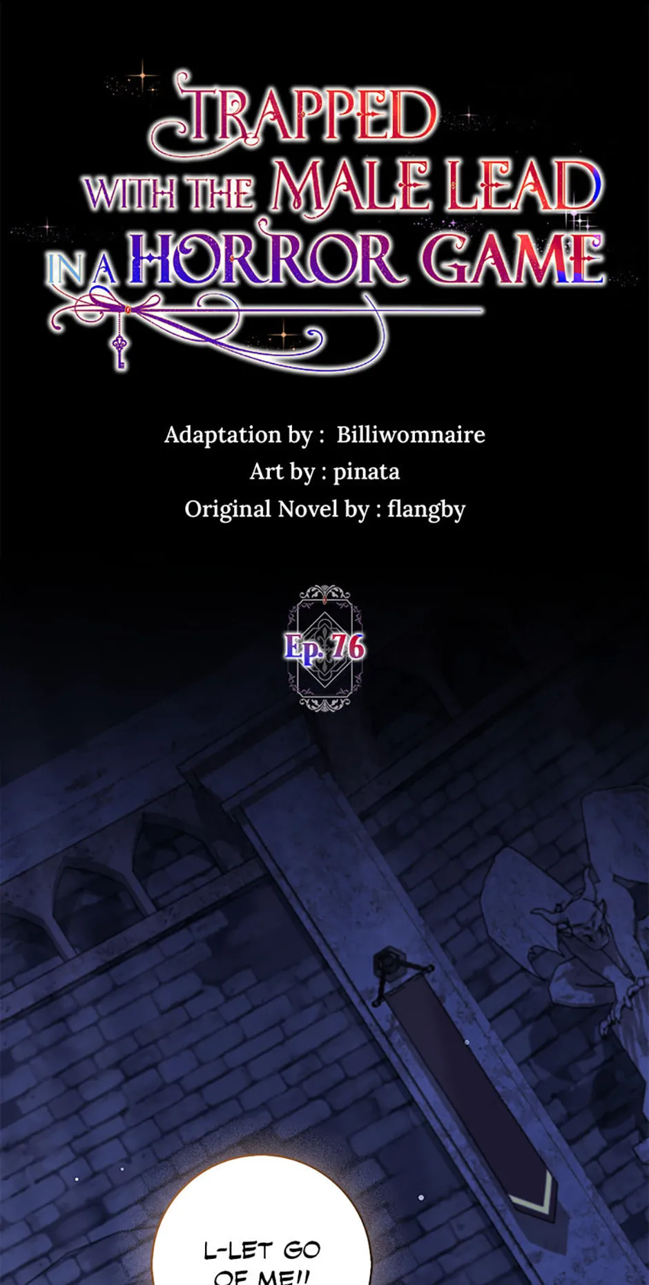 Trapped With the Male Lead in a Horror Game Chapter 76 page 30 - 