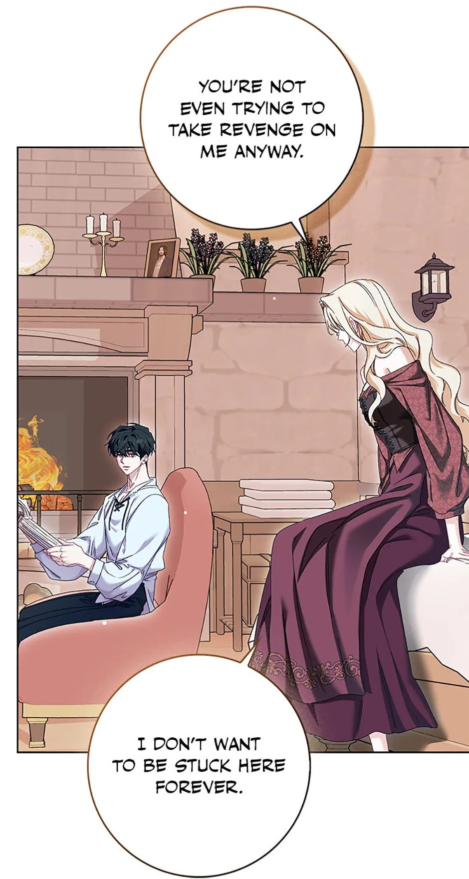 Trapped With the Male Lead in a Horror Game Chapter 78 page 36 - 