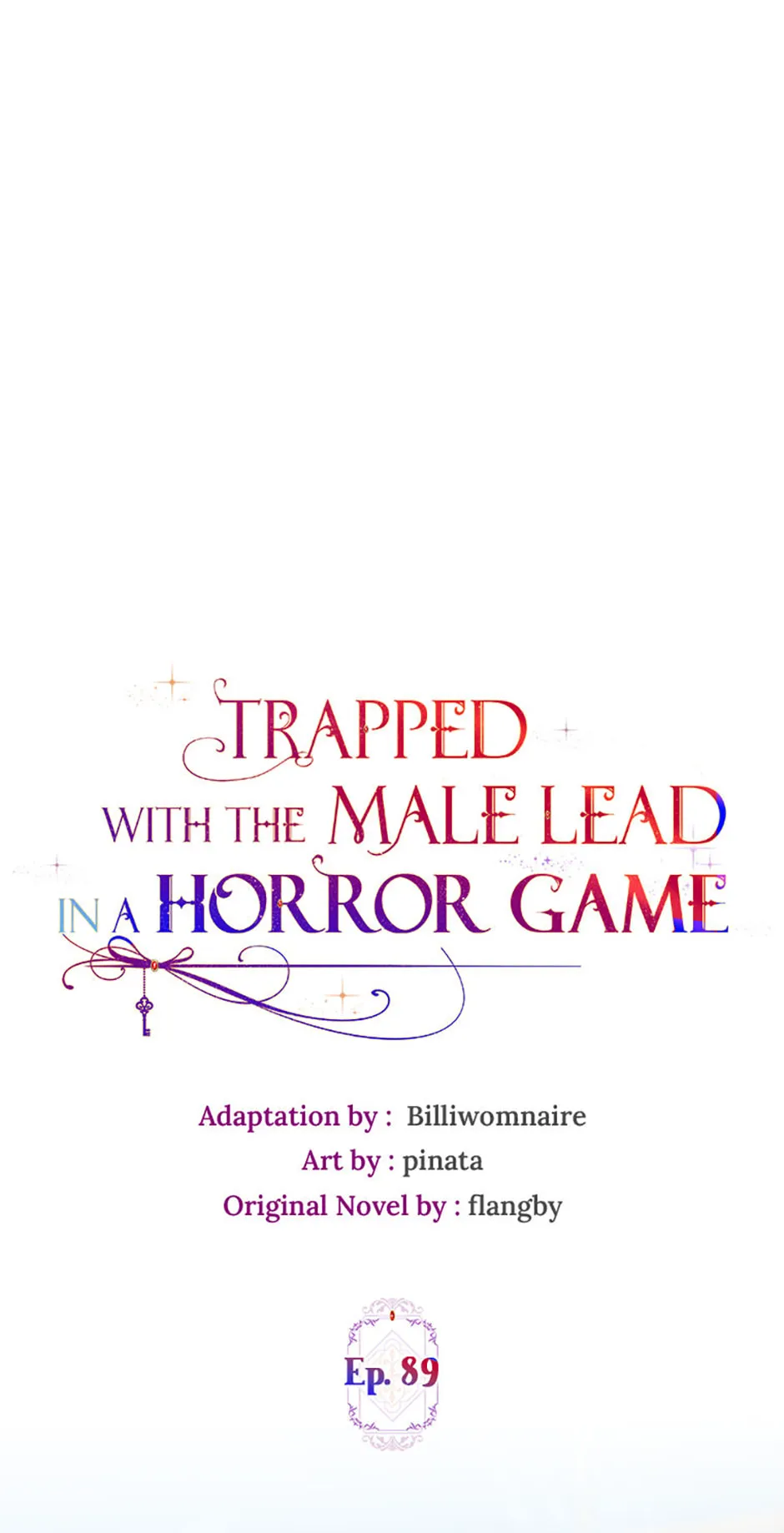 Trapped With the Male Lead in a Horror Game Chapter 89 page 24 - 