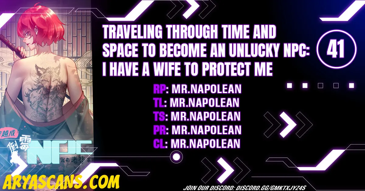 Traveling Through Time and Space to Become an Unlucky NPC: I Have a Wife to Protect Me Chapter 41 page 1 - 
