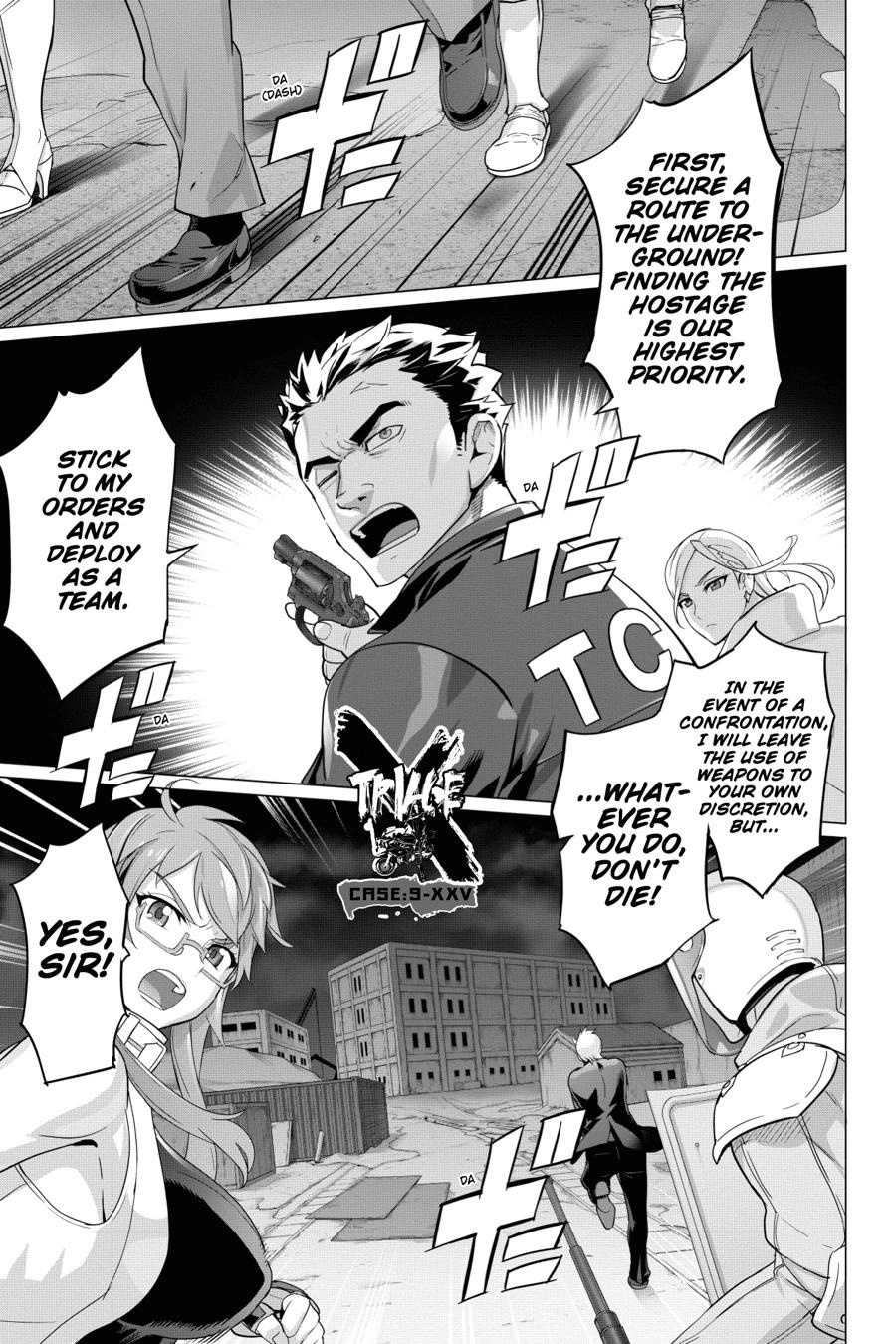 Triage X Chapter 122 page 1 - 