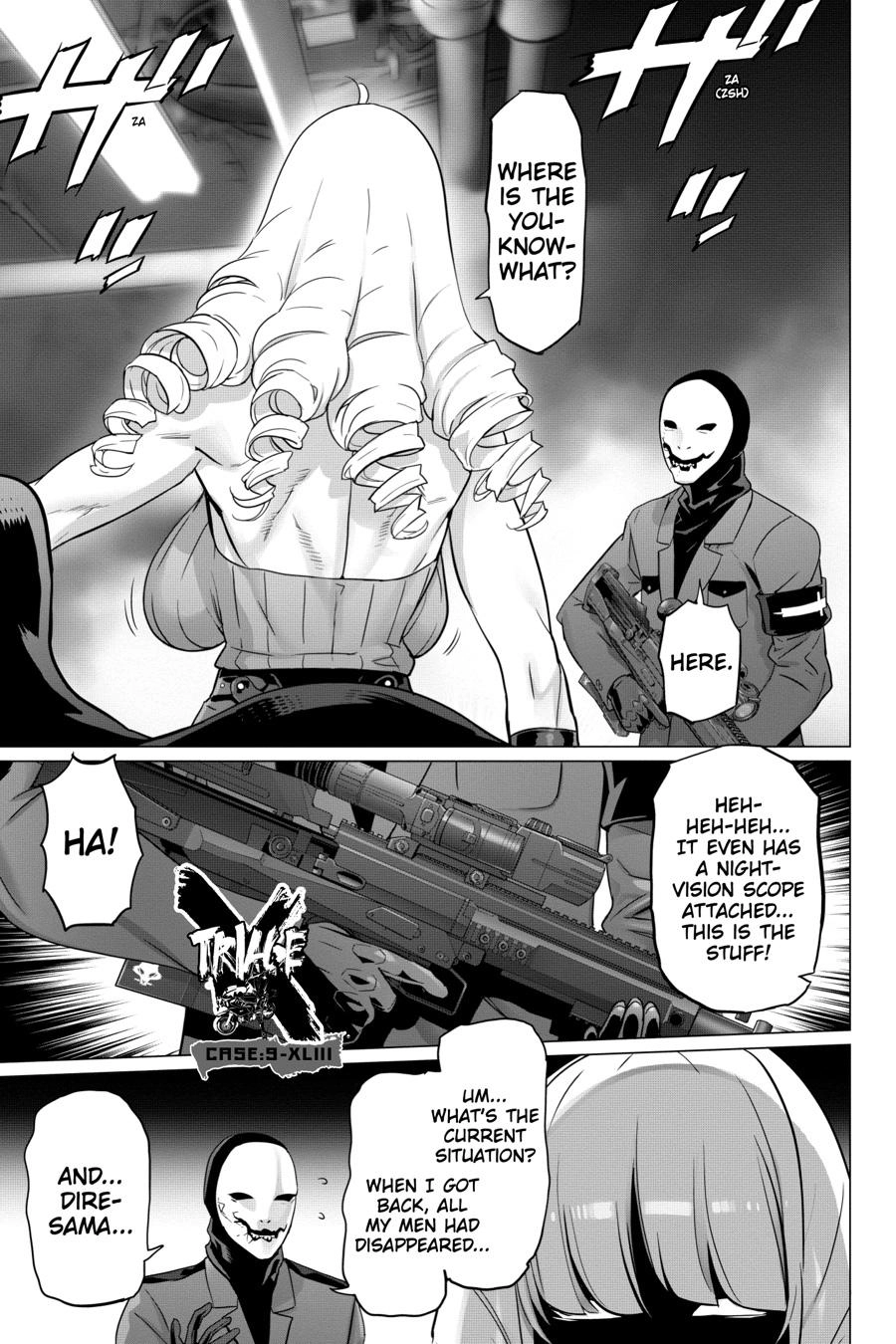 Triage X Chapter 140 page 1 - 