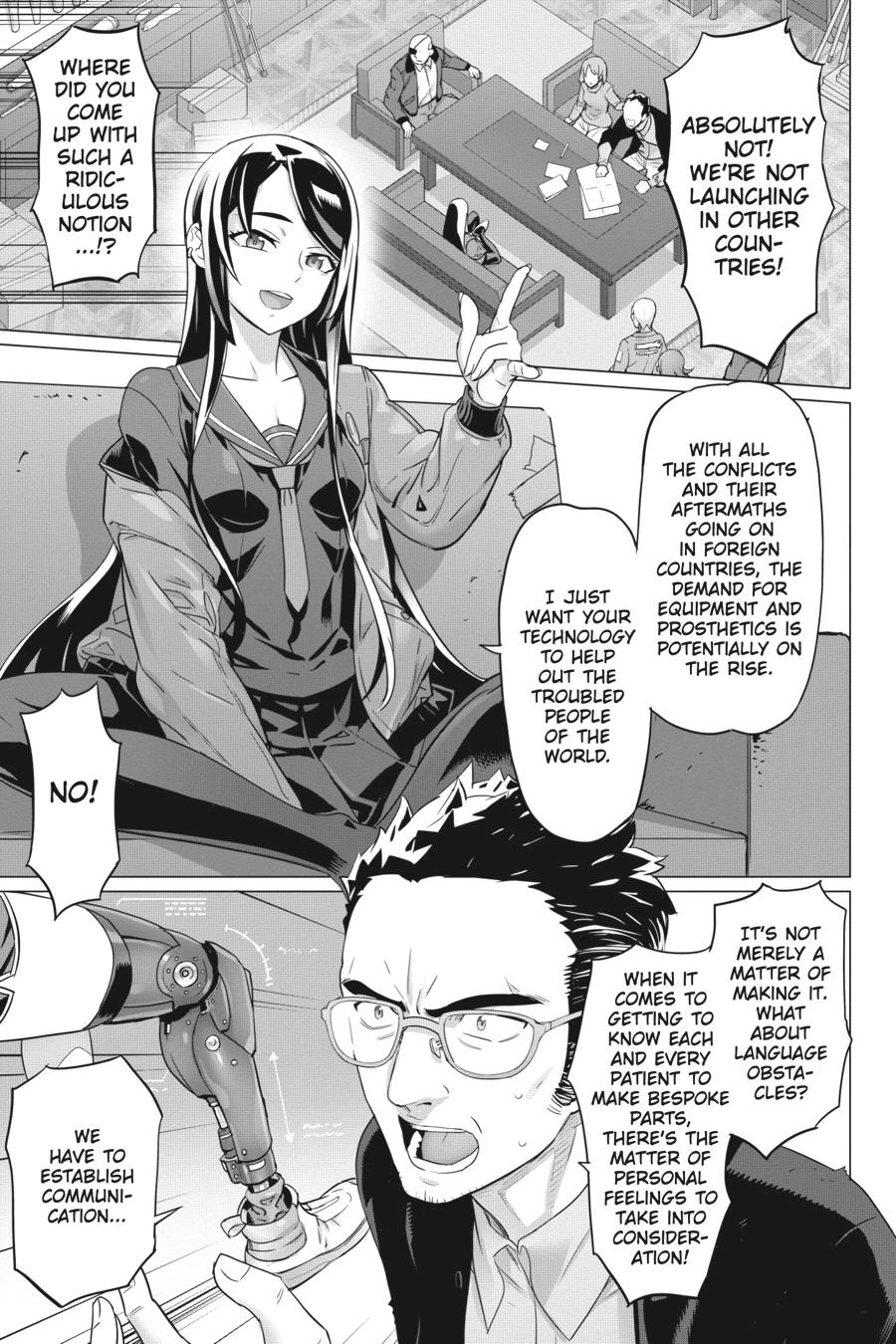 Triage X Chapter 145.5 page 3 - 