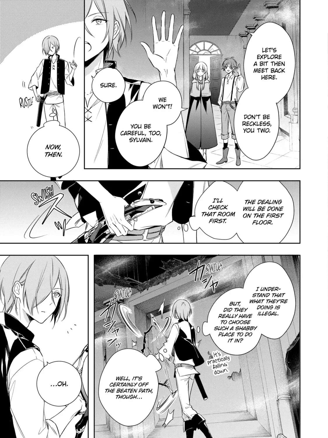 Trinity of the Royal Palace Chapter 3.1 page 21 - 