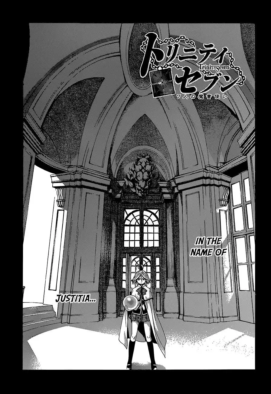 Trinity Seven: 7-Nin No Mahoutsukai Chapter 50 page 3 - 