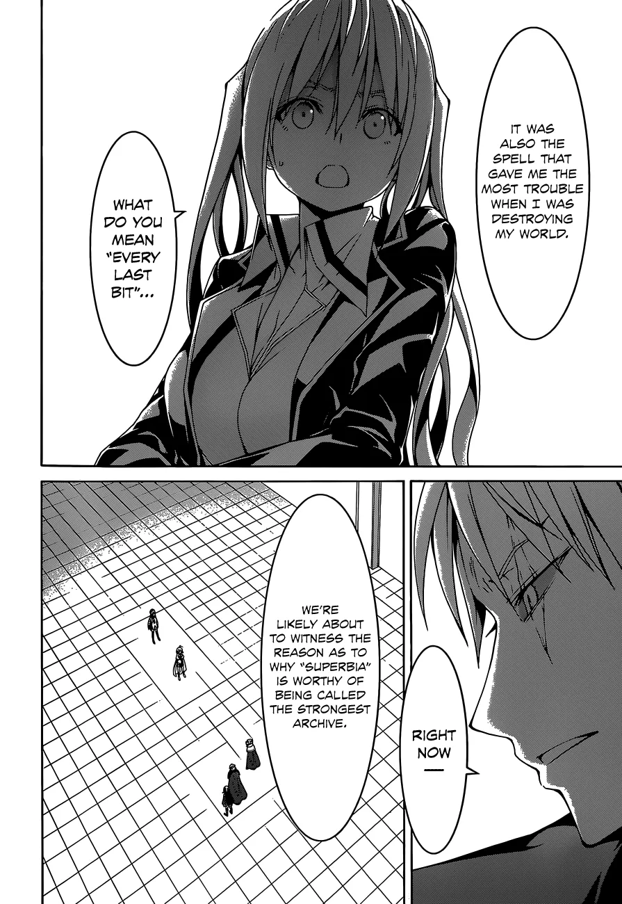 Trinity Seven: 7-Nin No Mahoutsukai Chapter 54 page 17 - 