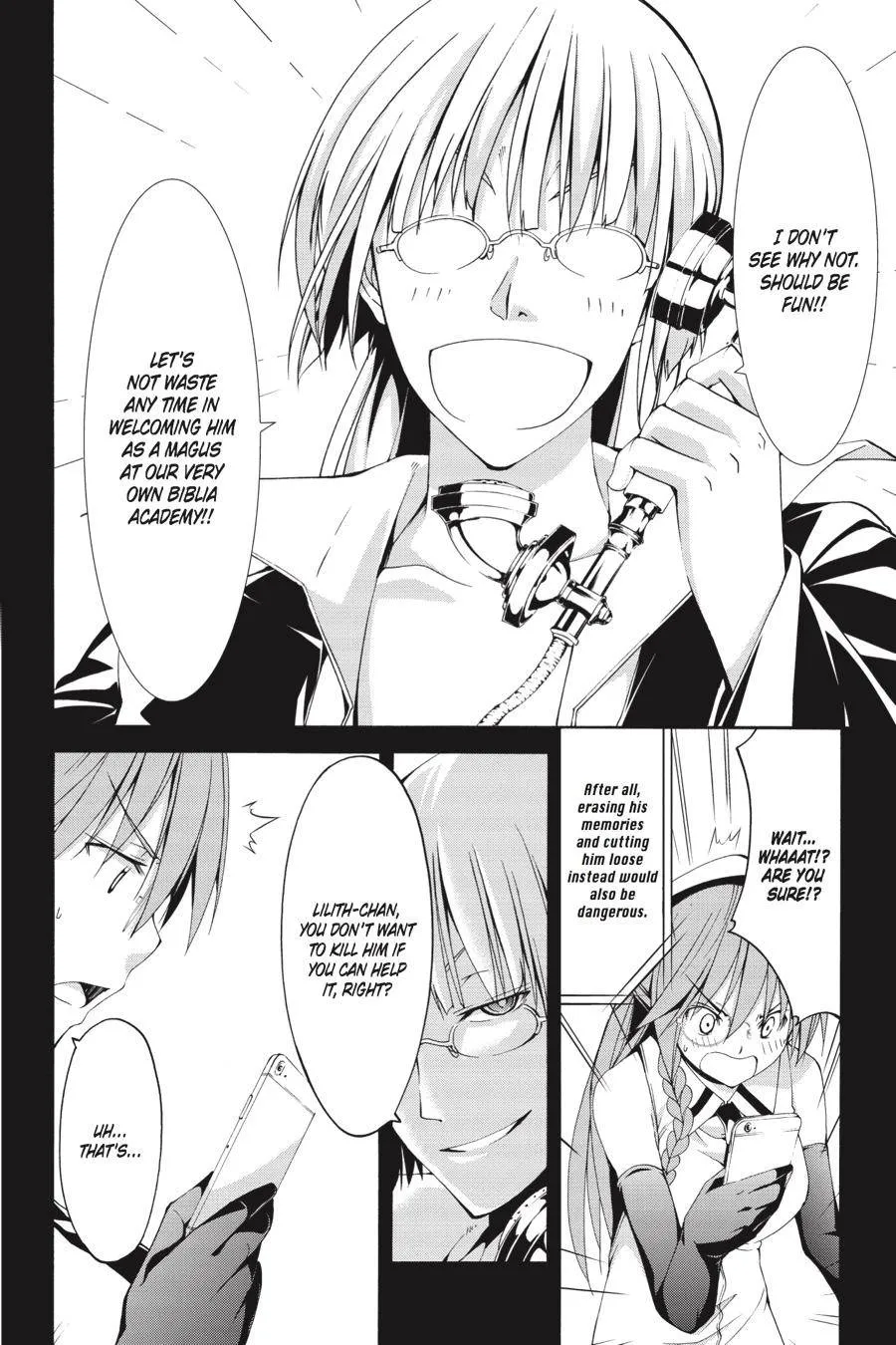 Trinity Seven: 7-Nin No Mahoutsukai Chapter 60.1 page 15 - 