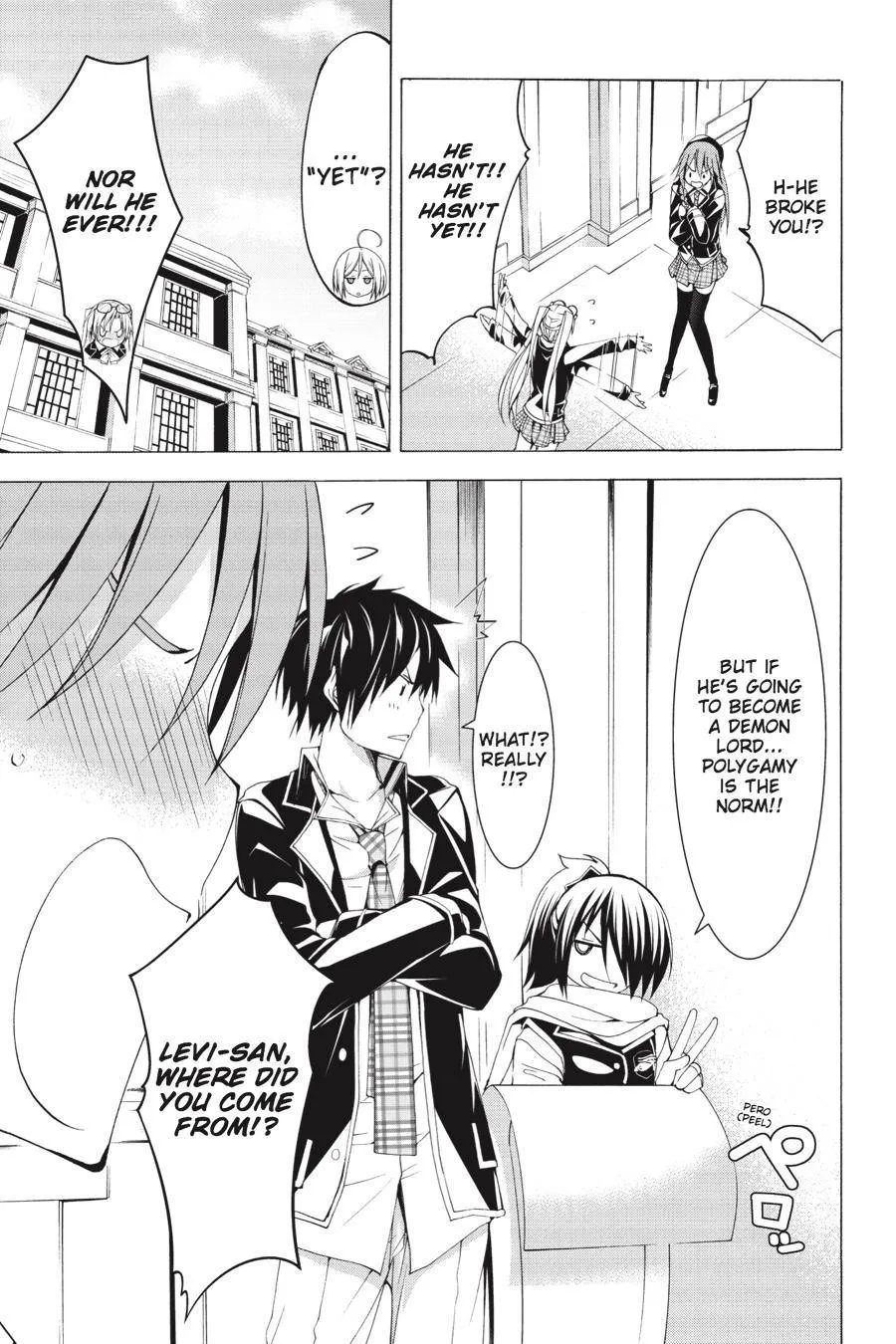 Trinity Seven: 7-Nin No Mahoutsukai Chapter 60.1 page 33 - 