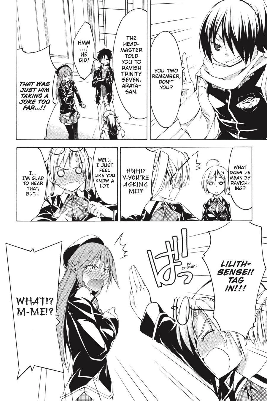 Trinity Seven: 7-Nin No Mahoutsukai Chapter 60.1 page 34 - 