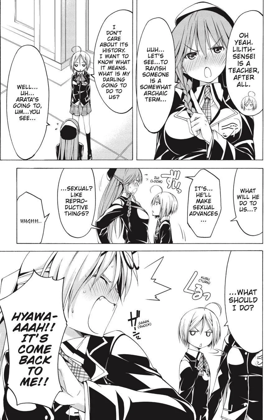 Trinity Seven: 7-Nin No Mahoutsukai Chapter 60.1 page 35 - 