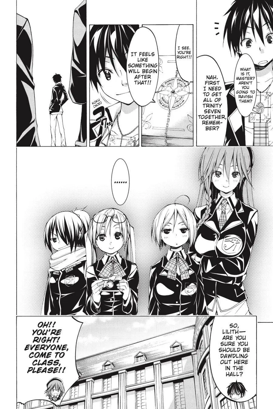 Trinity Seven: 7-Nin No Mahoutsukai Chapter 60.1 page 38 - 