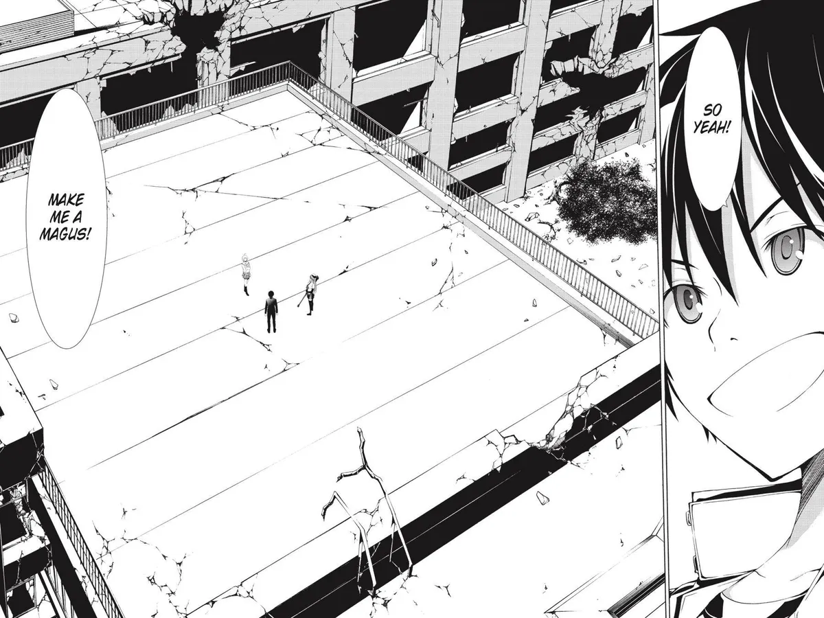 Trinity Seven: 7-Nin No Mahoutsukai Chapter 60.1 page 10 - 