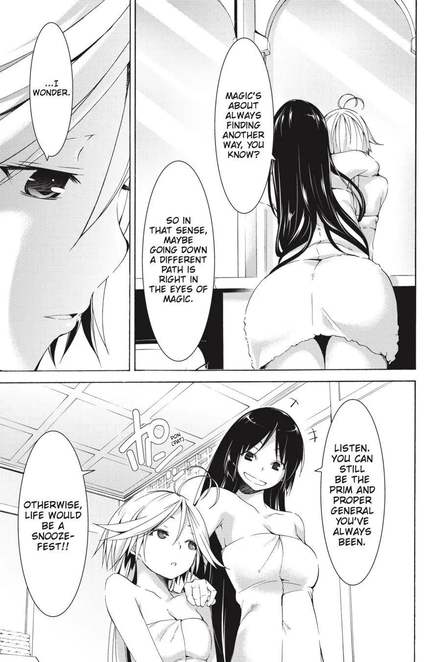 Trinity Seven: 7-Nin No Mahoutsukai Chapter 60.3 page 17 - 