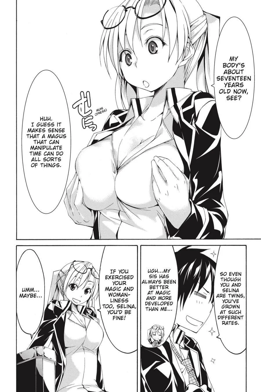 Trinity Seven: 7-Nin No Mahoutsukai Chapter 60.6 page 16 - 