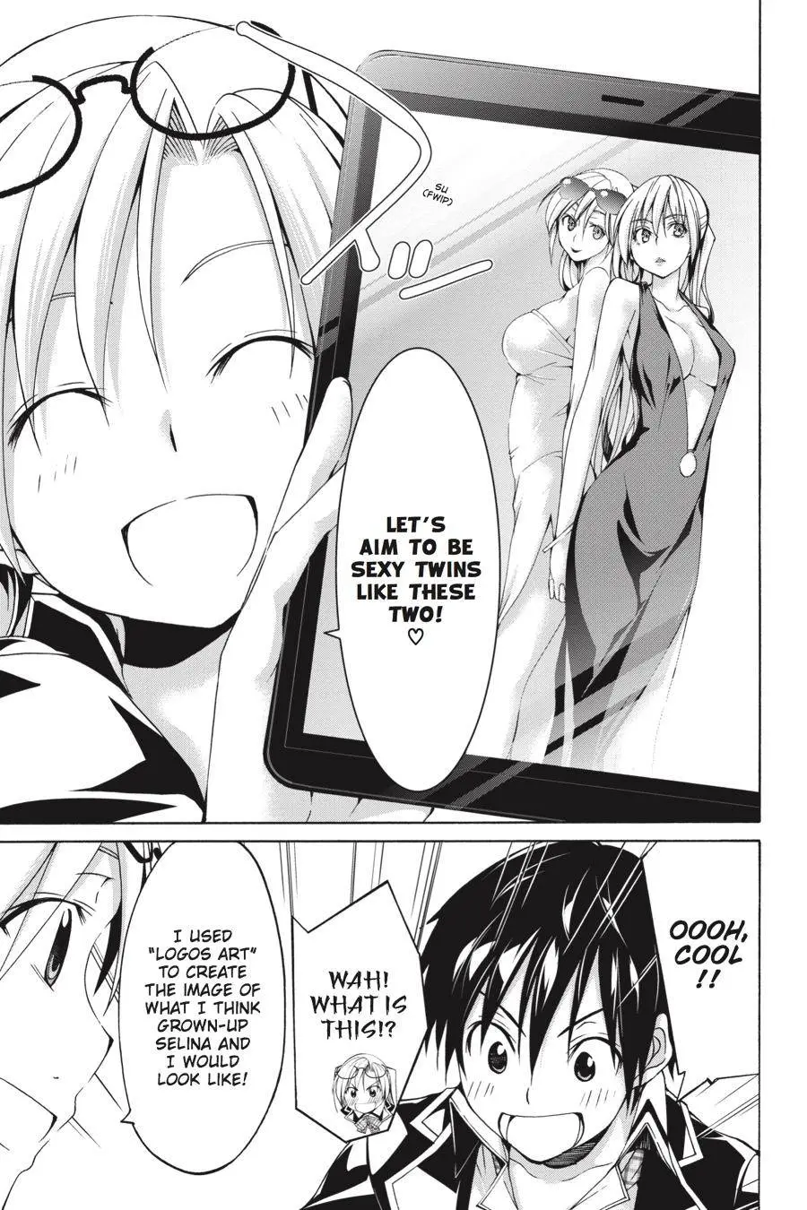 Trinity Seven: 7-Nin No Mahoutsukai Chapter 60.6 page 17 - 