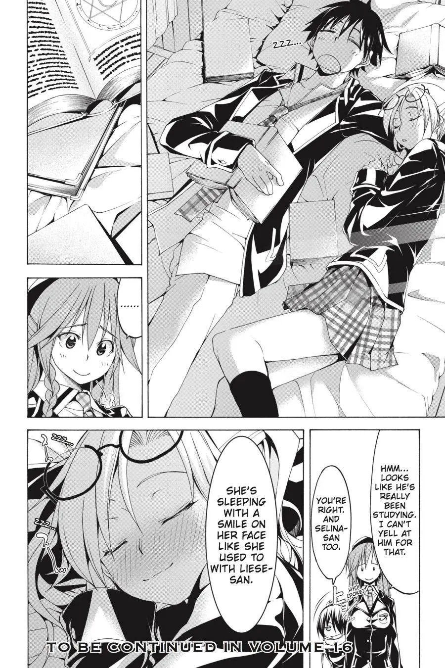 Trinity Seven: 7-Nin No Mahoutsukai Chapter 60.6 page 24 - 