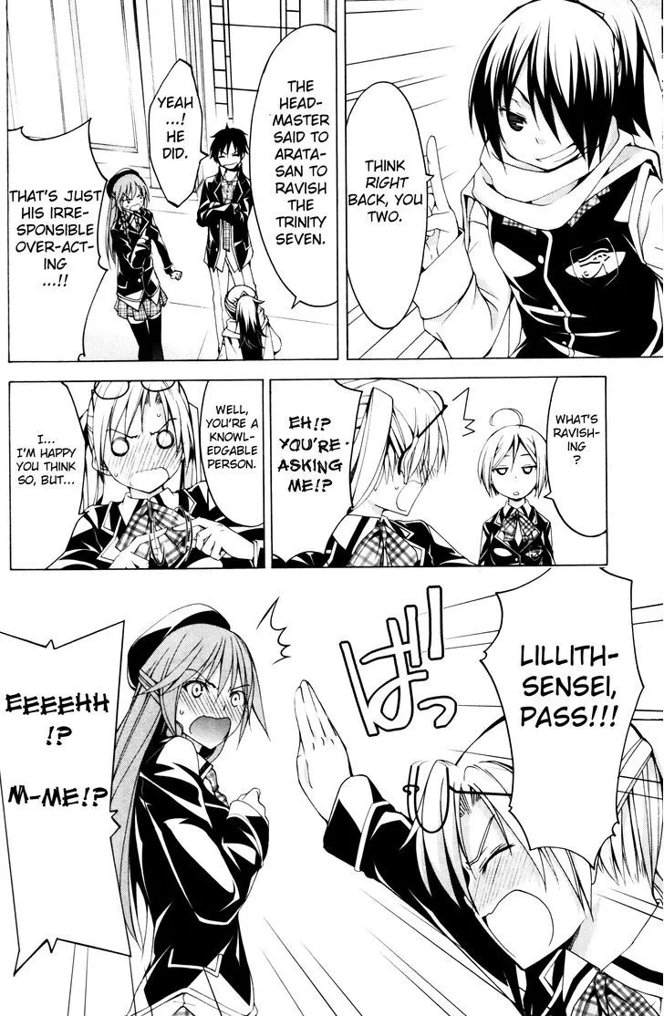 Trinity Seven: 7-Nin No Mahoutsukai Chapter 61.1 page 31 - 