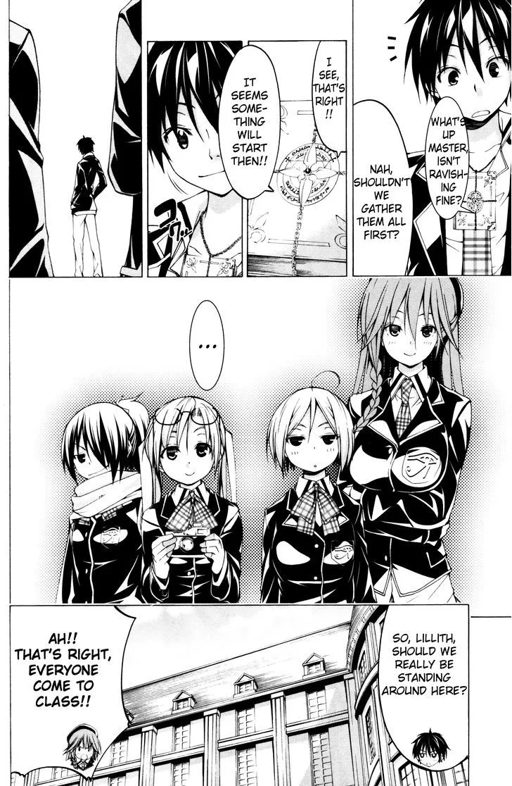 Trinity Seven: 7-Nin No Mahoutsukai Chapter 61.1 page 35 - 