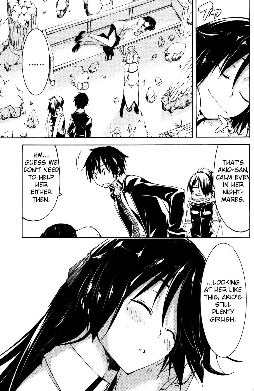 Trinity Seven: 7-Nin No Mahoutsukai Chapter 61.5 page 17 - 