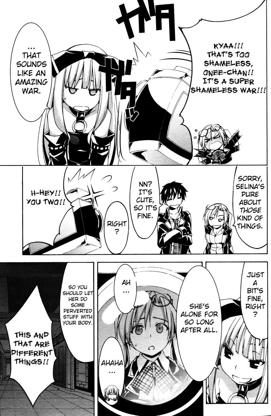 Trinity Seven: 7-Nin No Mahoutsukai Chapter 61.6 page 13 - 