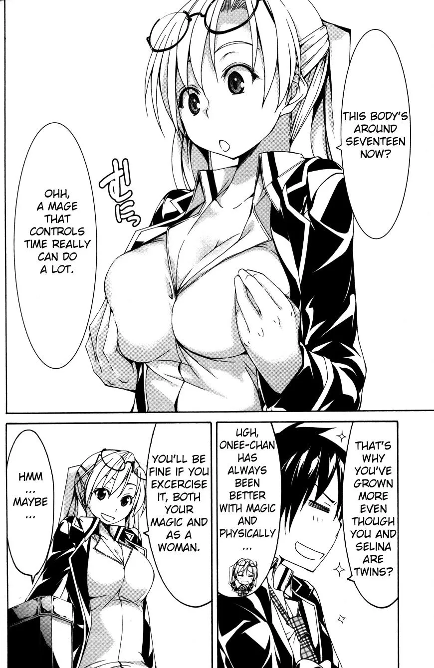 Trinity Seven: 7-Nin No Mahoutsukai Chapter 61.6 page 18 - 