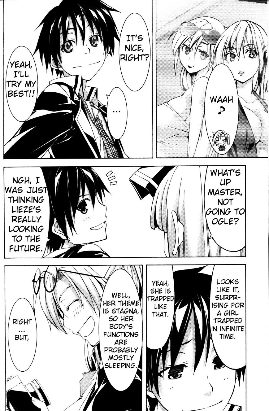 Trinity Seven: 7-Nin No Mahoutsukai Chapter 61.6 page 20 - 