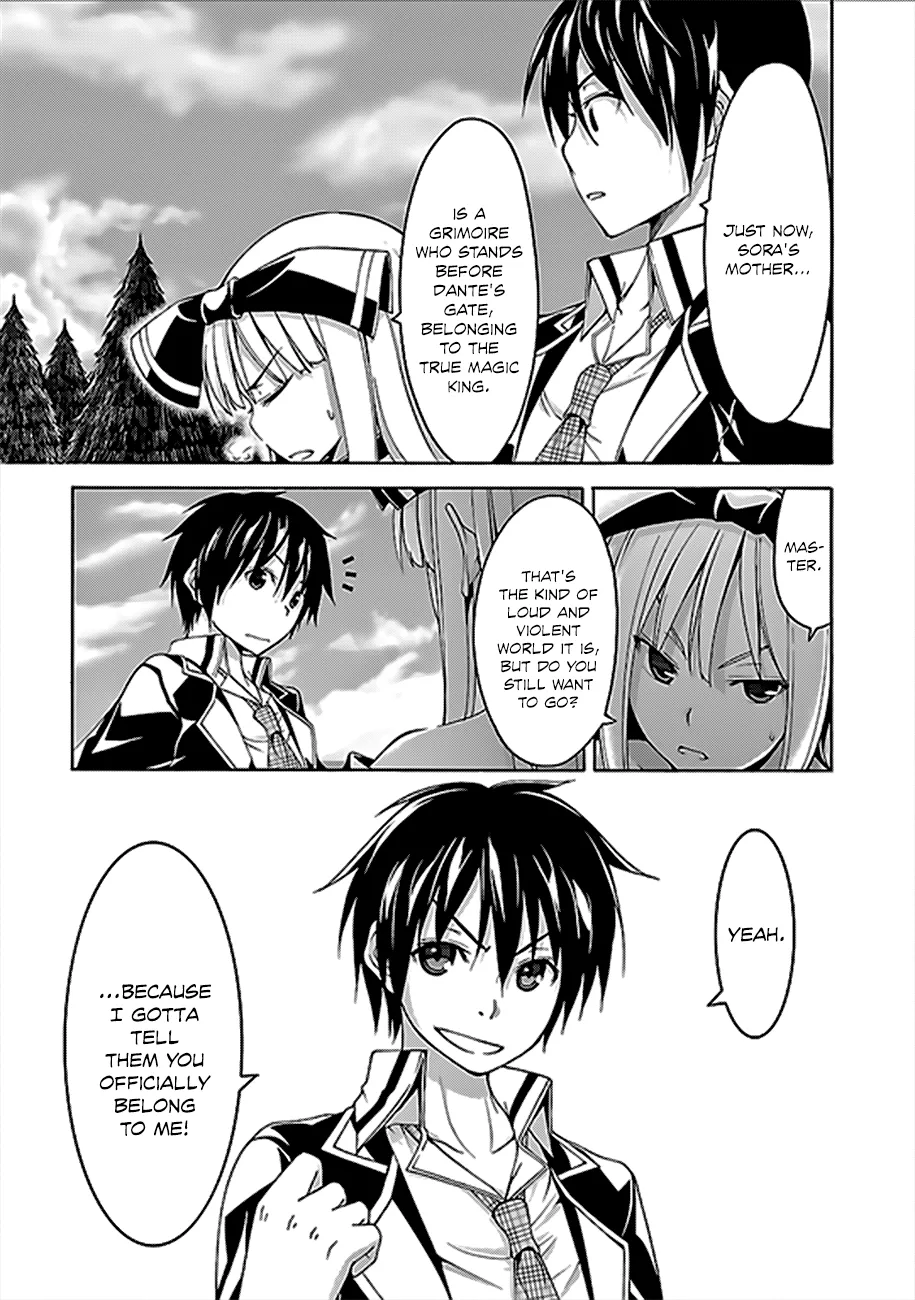 Trinity Seven: 7-Nin No Mahoutsukai Chapter 61 page 24 - 